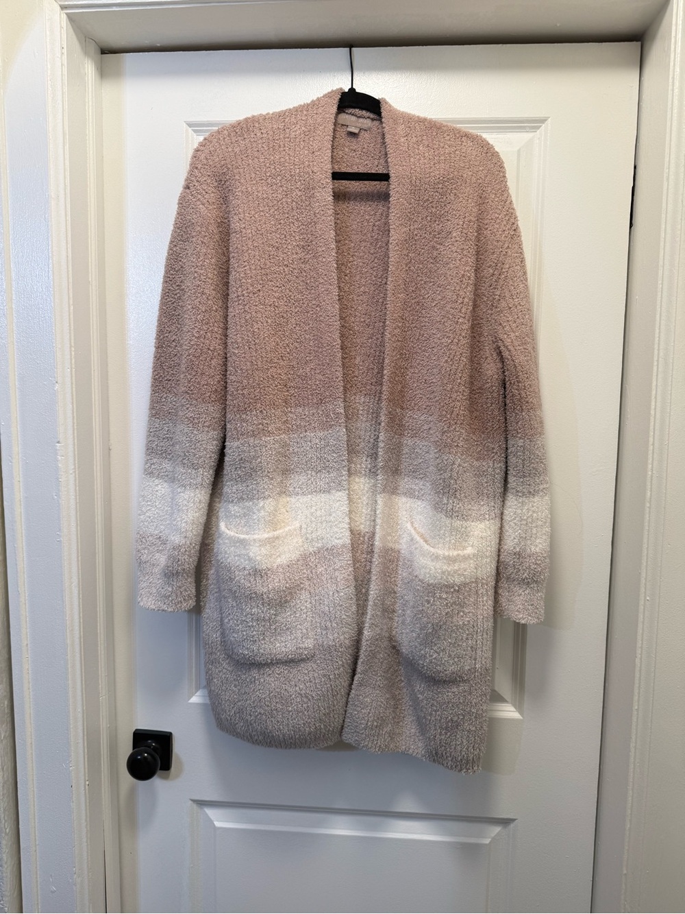 Barefoot Dreams Blush Ombre Open-Front Cardigan